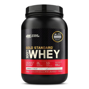 Gold Standard ON 100% Whey Protein 2 LB Sabor Cockies and Cream
