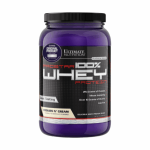 Prostar Whey Protein Ultimate Nutrition 2 LB sabor Cockies and Cream