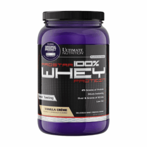 Prostar Whey Protein Ultimate Nutrition 2 LB sabor Vainilla