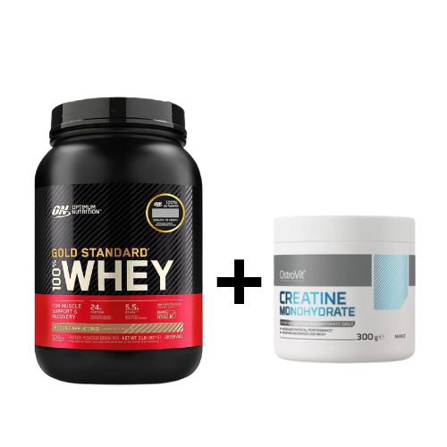 Gold standard Whey Protein 2 LB+ Creatina ostrovit 300 g